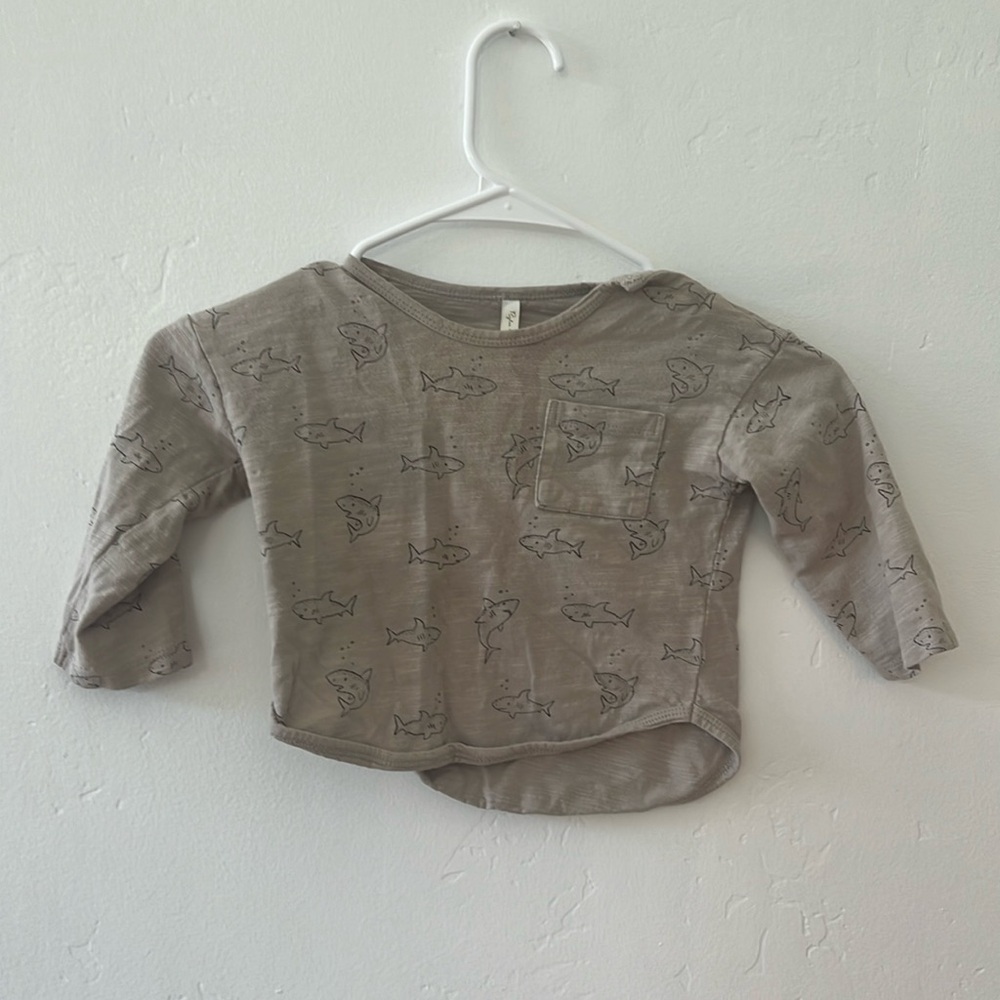 Rylee & cru shark shirt